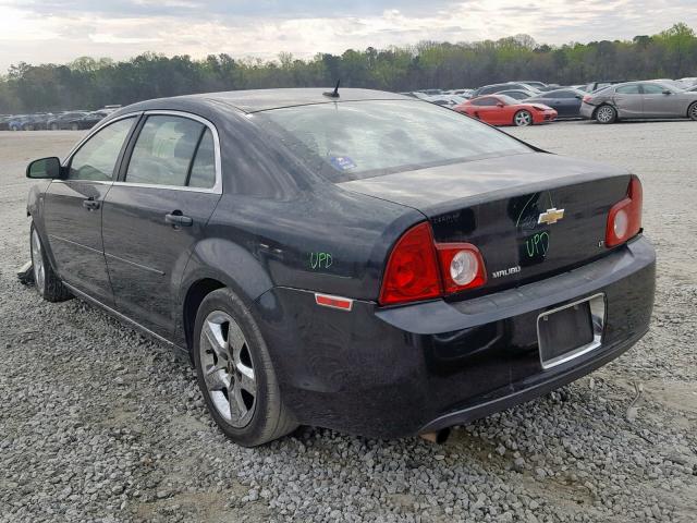 1G1ZH57B58F176547 - 2008 CHEVROLET MALIBU 1LT 黑色 照片 3