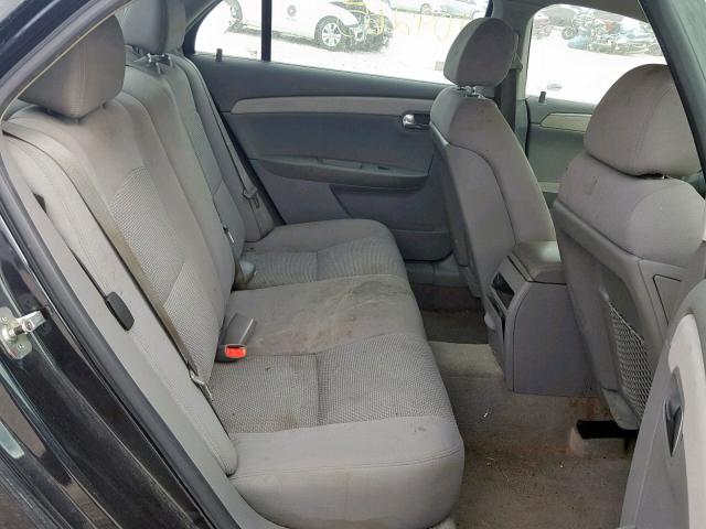 1G1ZH57B58F176547 - 2008 CHEVROLET MALIBU 1LT 黑色 照片 6
