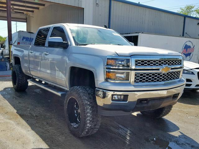 3GCUKREC5FG146188 - 2015 CHEVROLET SILVERADO SILVER photo 1