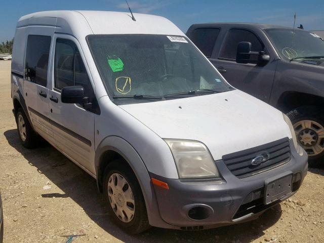 NM0LS6AN9DT136729 - 2013 FORD TRANSIT CO WHITE photo 1