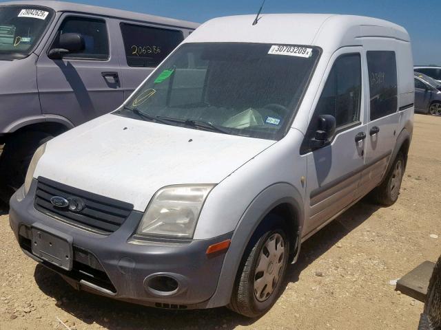 NM0LS6AN9DT136729 - 2013 FORD TRANSIT CO WHITE photo 2