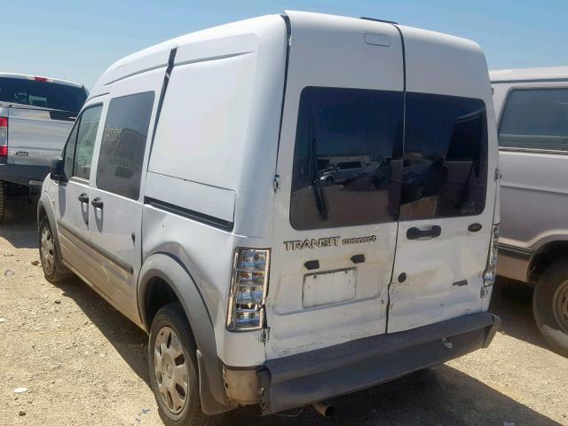 NM0LS6AN9DT136729 - 2013 FORD TRANSIT CO WHITE photo 3