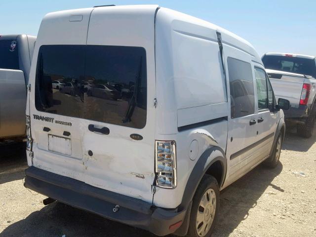 NM0LS6AN9DT136729 - 2013 FORD TRANSIT CO WHITE photo 4