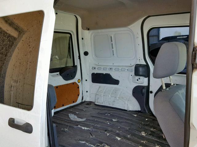 NM0LS6AN9DT136729 - 2013 FORD TRANSIT CO WHITE photo 6