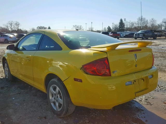 1G2AS18HX97125563 - 2009 PONTIAC G5 YELLOW photo 3