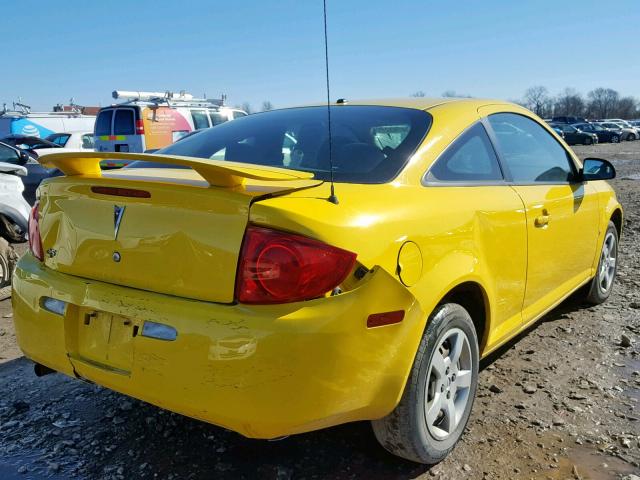 1G2AS18HX97125563 - 2009 PONTIAC G5 YELLOW photo 4
