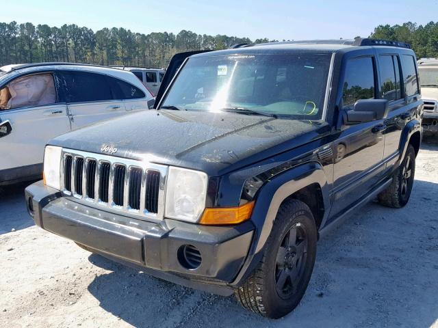 1J8HG48K27C545467 - 2007 JEEP COMMANDER 黑色 照片 2