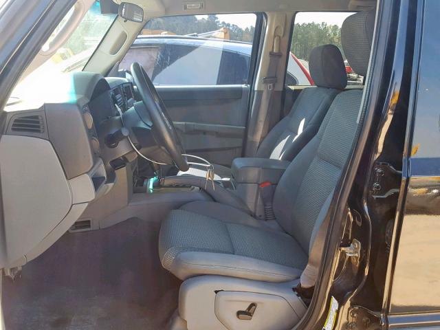 1J8HG48K27C545467 - 2007 JEEP COMMANDER 黑色 照片 5