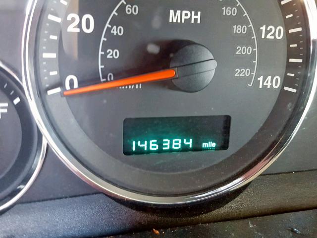 1J8HG48K27C545467 - 2007 JEEP COMMANDER 黑色 照片 8