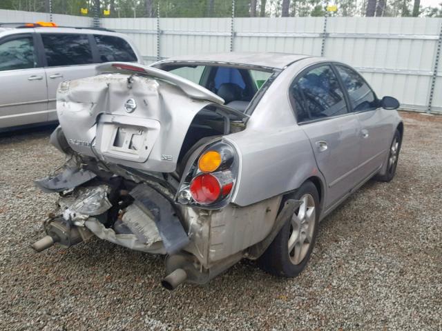 1N4BL11D52C118382 - 2002 NISSAN ALTIMA SE SILVER photo 4