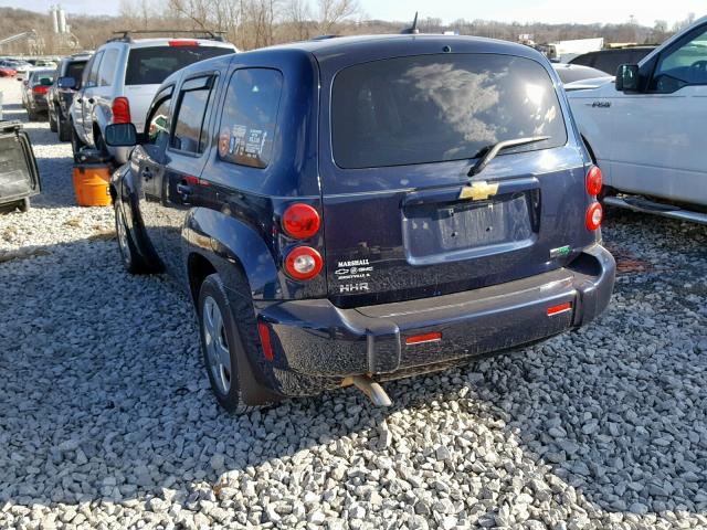 3GNBAAFW4BS562350 - 2011 CHEVROLET HHR LS Azul foto 3