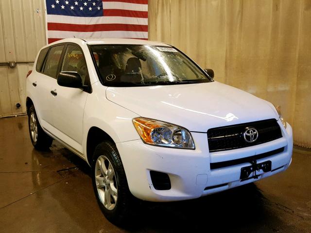 JTMBF33V395004852 - 2009 TOYOTA RAV4 WHITE photo 1