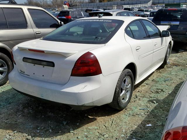 2G2WP552761248342 - 2006 PONTIAC GRAND PRIX WHITE photo 4