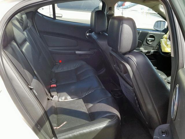 2G2WP552761248342 - 2006 PONTIAC GRAND PRIX WHITE photo 6