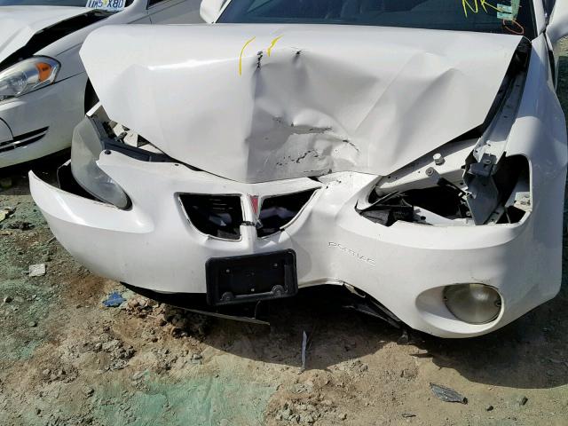 2G2WP552761248342 - 2006 PONTIAC GRAND PRIX WHITE photo 9
