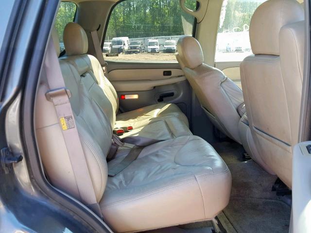 1GKEC13ZX2J160272 - 2002 GMC YUKON GRAY photo 6