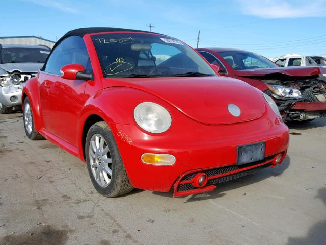 3VWCM31Y84M331657 - 2004 VOLKSWAGEN NEW BEETLE Rot Foto 1