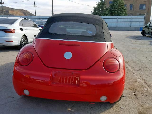3VWCM31Y84M331657 - 2004 VOLKSWAGEN NEW BEETLE Rot Foto 6