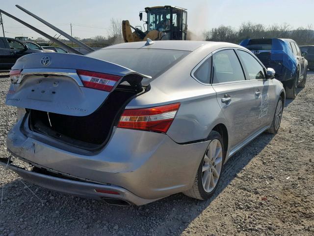 4T1BK1EB2FU188097 - 2015 TOYOTA AVALON XLE SILVER photo 4