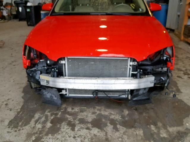 WAUBF48H58K008987 - 2008 AUDI A4 S-LINE RED photo 9