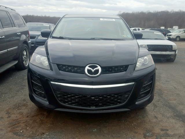 JM3ER2BM9B0362734 - 2011 MAZDA CX-7 BLACK photo 10