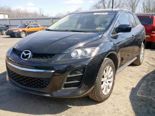 JM3ER2BM9B0362734 - 2011 MAZDA CX-7 BLACK photo 2