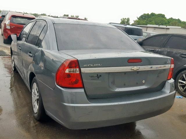 1G1ZS51F66F267823 - 2006 CHEVROLET MALIBU LS TEAL photo 3