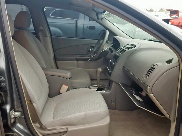 1G1ZS51F66F267823 - 2006 CHEVROLET MALIBU LS TEAL photo 5