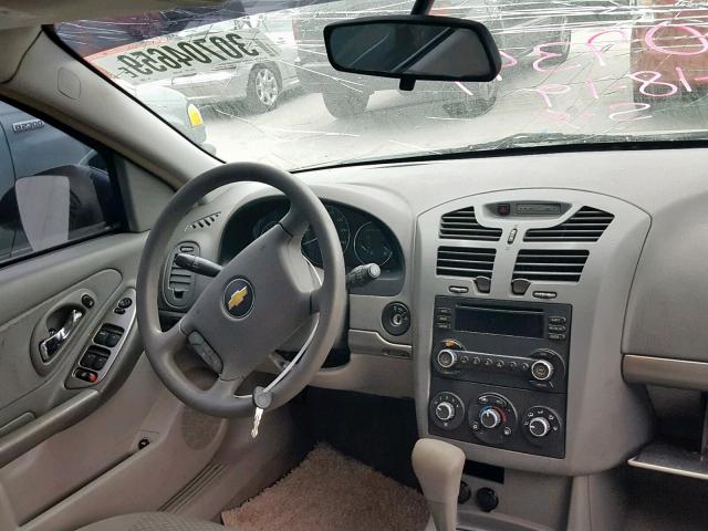 1G1ZS51F66F267823 - 2006 CHEVROLET MALIBU LS TEAL photo 9