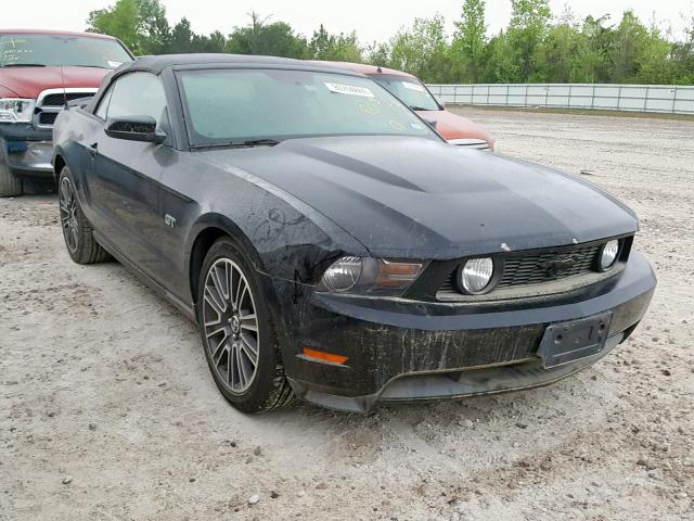 1ZVBP8FH0A5101797 - 2010 FORD MUSTANG GT BLACK photo 1