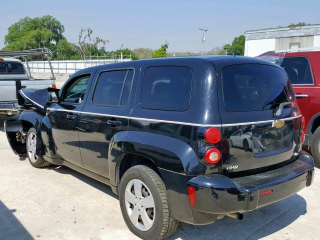3GNCA13DX8S721050 - 2008 CHEVROLET HHR LS Negro foto 3