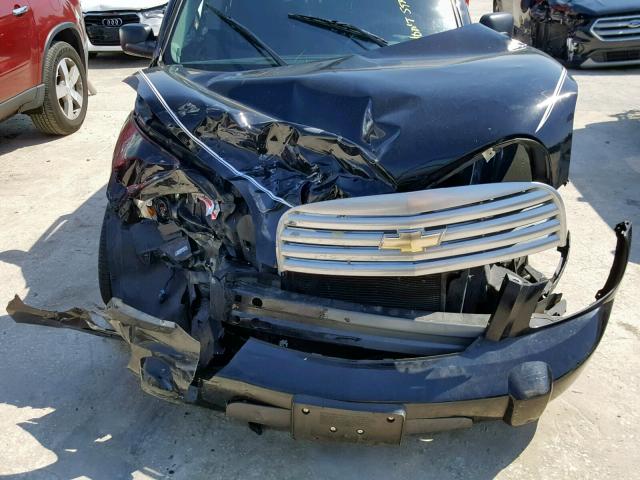 3GNCA13DX8S721050 - 2008 CHEVROLET HHR LS Negro foto 9