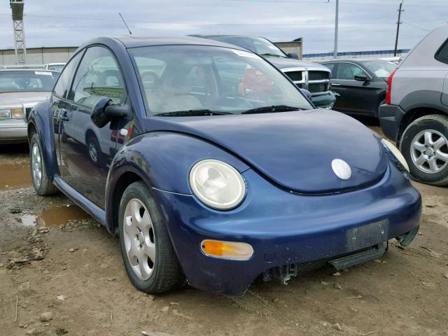 3VWCK21C22M420934 - 2002 VOLKSWAGEN NEW BEETLE Mavi foto 1