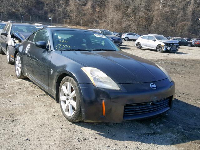 JN1AZ34D34M101351 - 2004 NISSAN 350Z COUPE BLACK photo 1