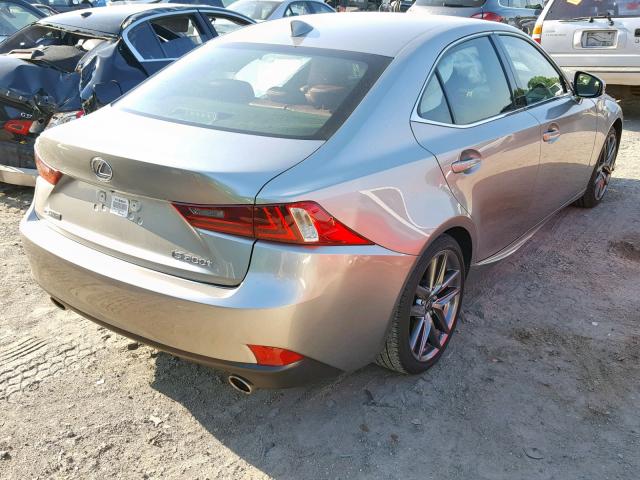 JTHBA1D23G5003588 - 2016 LEXUS IS 200T GRAY photo 4