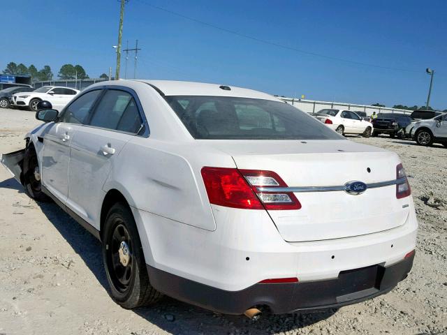 1FAHP2MT4GG148321 - 2016 FORD TAURUS POL WHITE photo 2