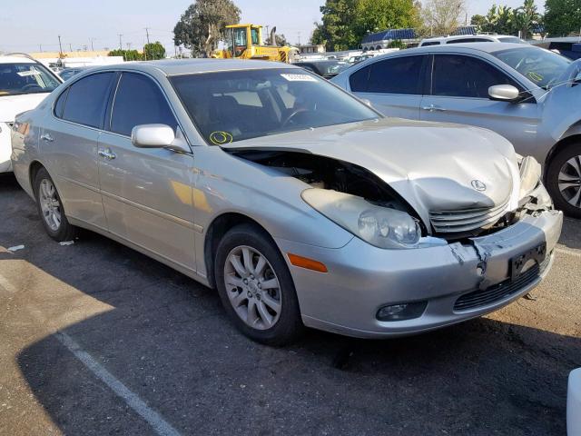 JTHBF30G136002491 - 2003 LEXUS ES 300 SILVER photo 1