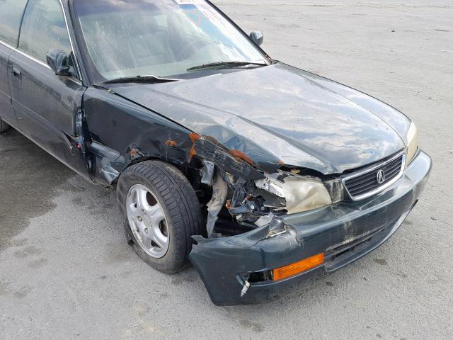 JH4UA2654TC021688 - 1996 ACURA 2.5TL GREEN photo 9