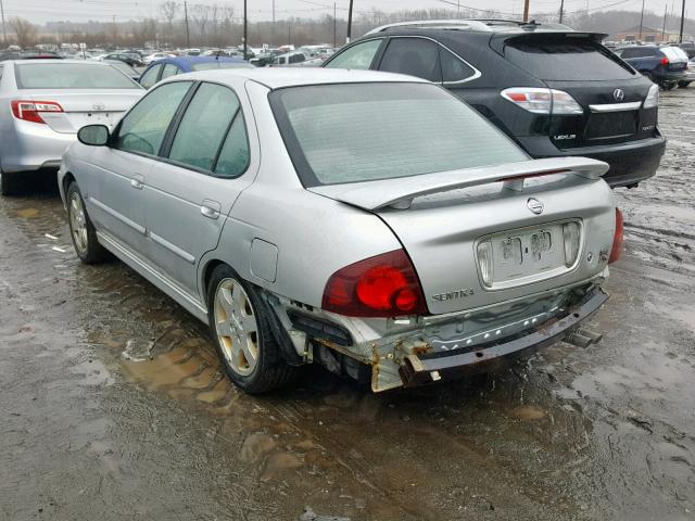 3N1AB51A95L503624 - 2005 NISSAN SENTRA SE- GRAY photo 3