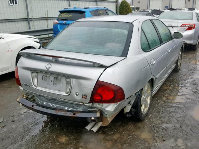 3N1AB51A95L503624 - 2005 NISSAN SENTRA SE- GRAY photo 4