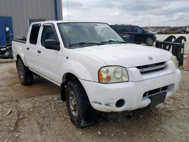 1N6ED27T24C437702 - 2004 NISSAN FRONTIER C WHITE photo 1