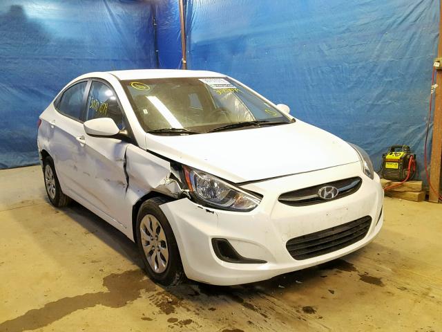 KMHCT4AE0HU313619 - 2017 HYUNDAI ACCENT SE WHITE photo 1