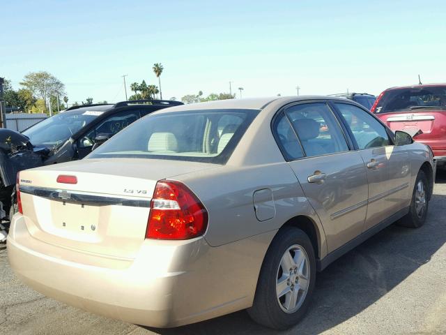 1G1ZT54844F241891 - 2004 CHEVROLET MALIBU LS GOLD photo 4