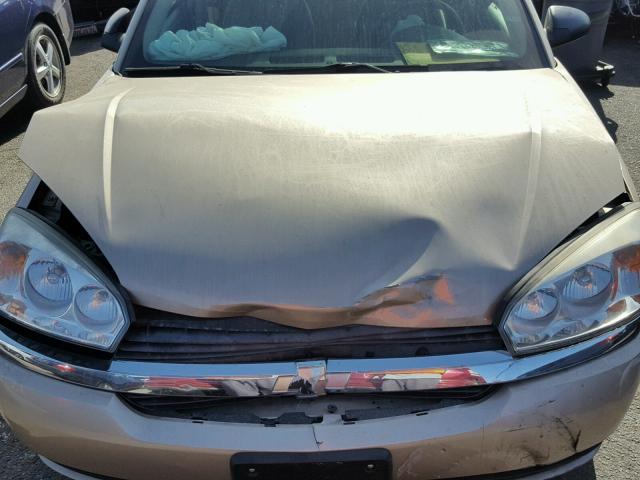 1G1ZT54844F241891 - 2004 CHEVROLET MALIBU LS GOLD photo 7