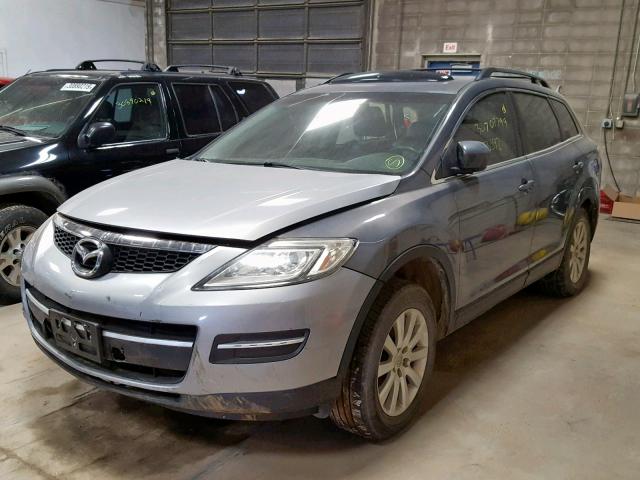 JM3TB28A180139136 - 2008 MAZDA CX-9 GRAY photo 2