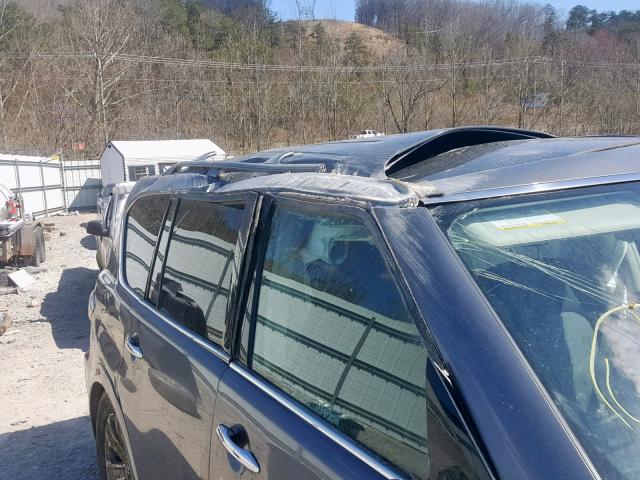 JN8AY2ND2JX002835 - 2018 NISSAN ARMADA SV GRAY photo 9