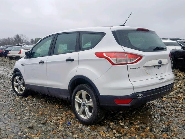 1FMCU0F70EUE31598 - 2014 FORD ESCAPE S WHITE photo 3