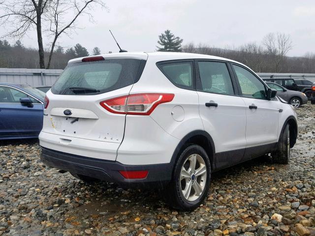 1FMCU0F70EUE31598 - 2014 FORD ESCAPE S WHITE photo 4