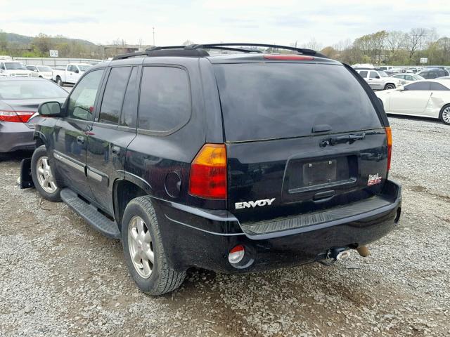 1GKDS13SX42137833 - 2004 GMC ENVOY BLACK photo 3