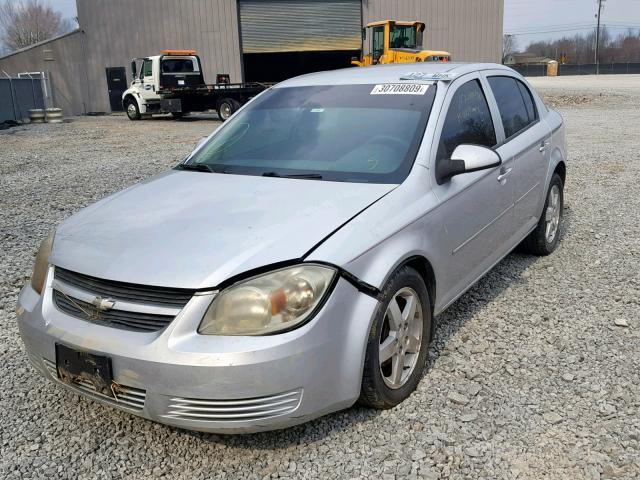 1G1AF5F56A7183764 - 2010 CHEVROLET COBALT 2LT SILVER photo 2